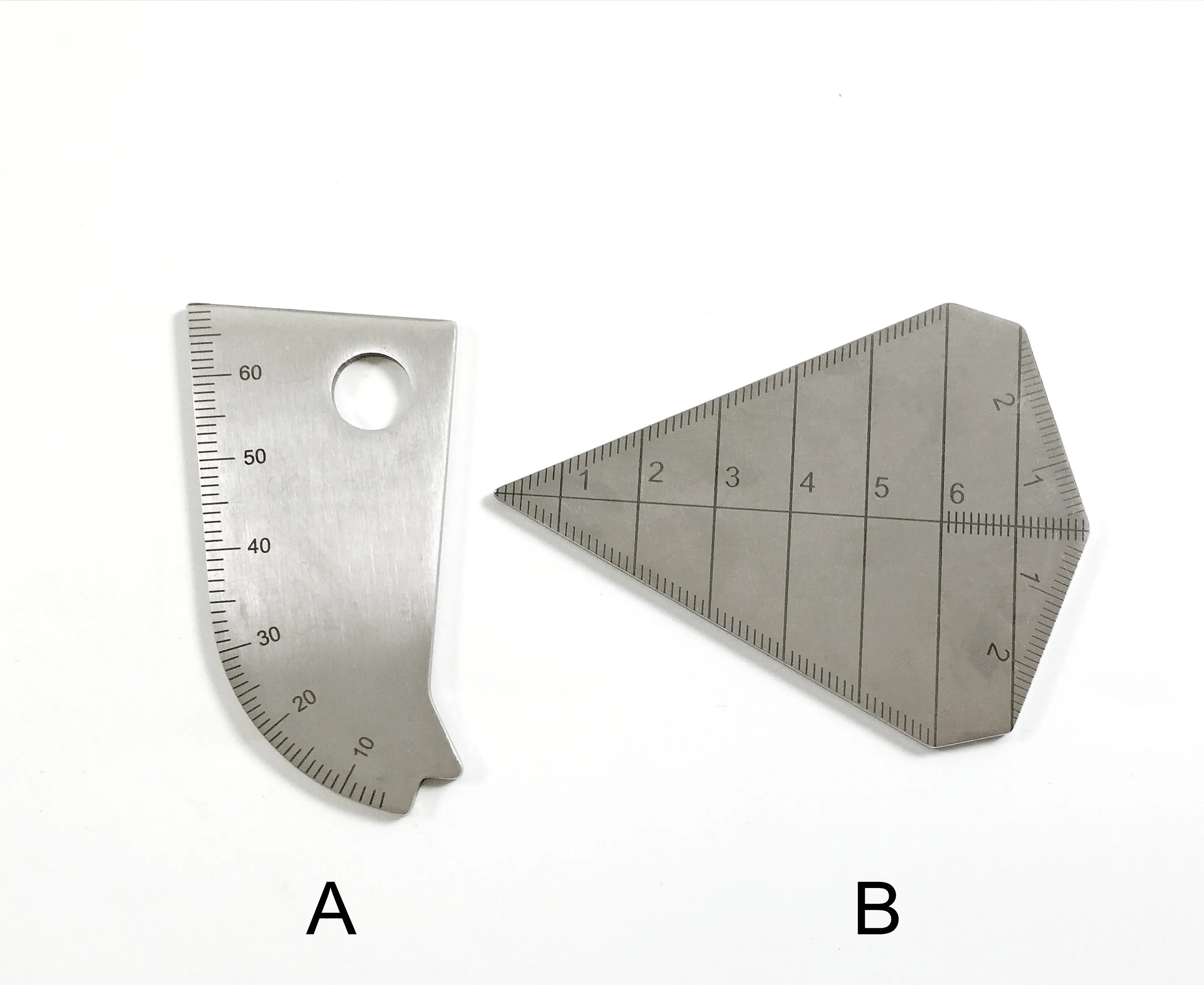 Dental SS Bite Gauge Caliper Mouth Gag Opening Capacity Measure Ruler