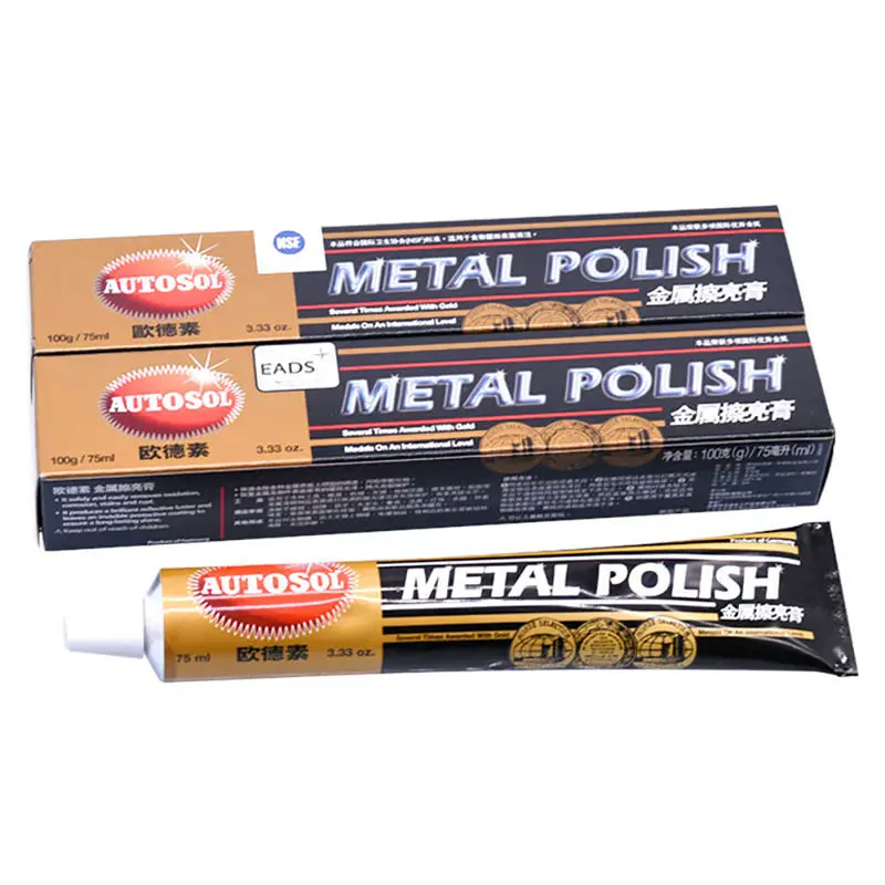 50g/100g Metal Polish Paste For Cars Watch Mirror Wax Grinding Polishing Paste Wax Metalworking Metal Tools