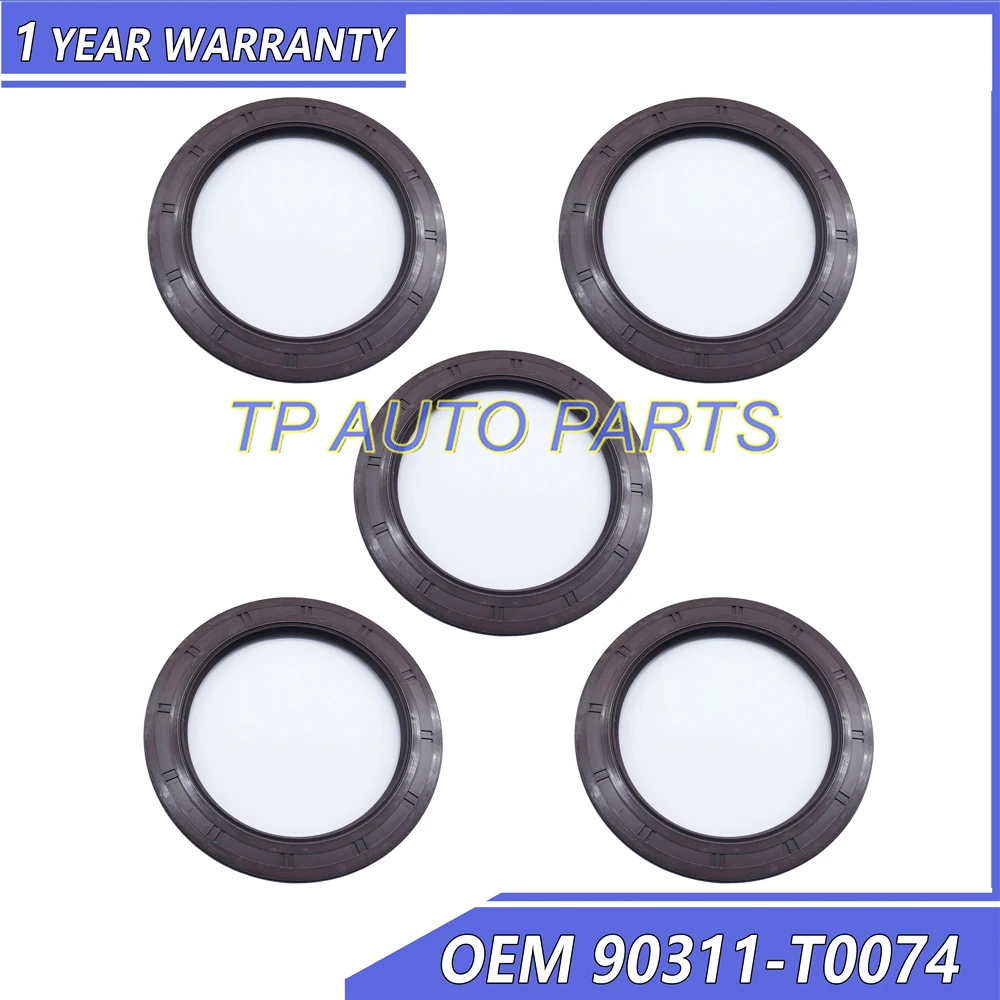 5 Pieces Seal Type T Oil Engine Oil Seal OEM 90311-T0074