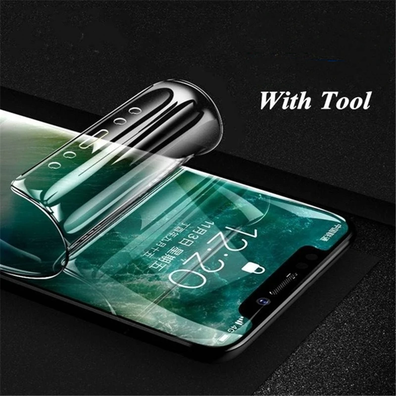 10D Screen Protector Voor Samsung Galaxy S10 S9 S8 Plus S10e Note 9 8 Hydrogel Voor Samsung Note10 S10 5G S7 Rand Zachte Film