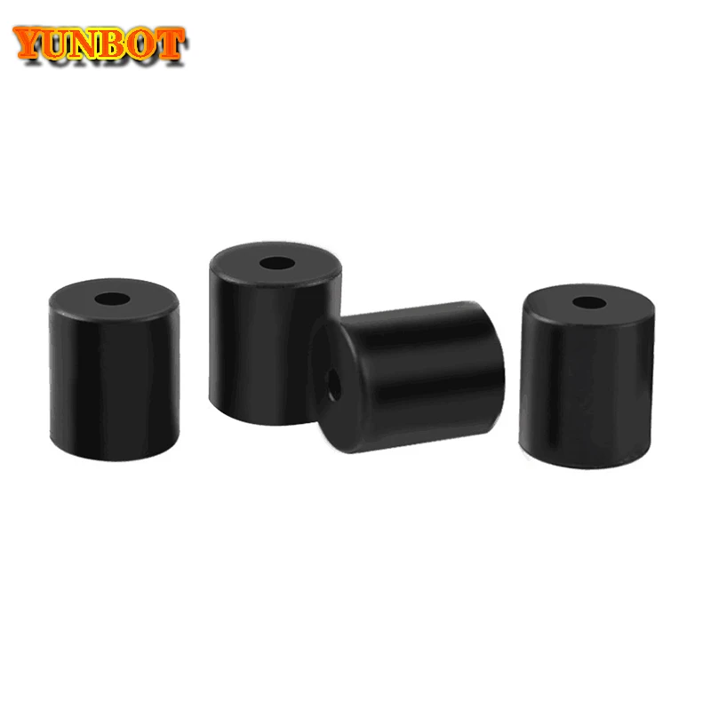 High Temperature Silicone Solid Spacer Hot Bed Leveling Column 3pcs Long + 1PC Short For CR-10/ CR10S Ender-3 3D Printer Parts