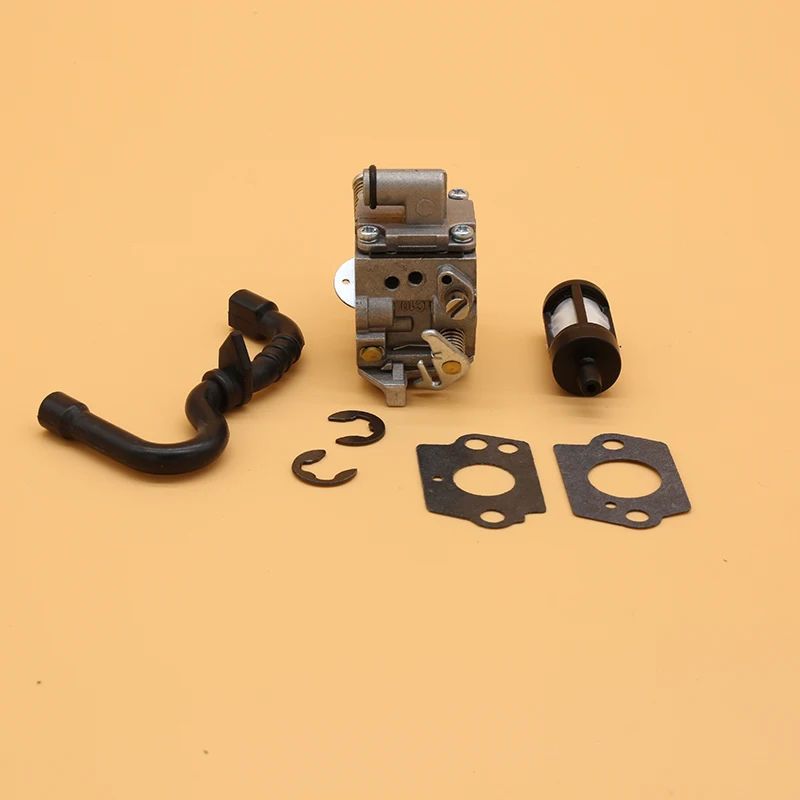 คาร์บูเรเตอร์ Carb Gasket การใช้ท่อกรองชุดสำหรับ STIHL MS 170 180 017 018 MS170 MS180เครื่องยนต์ชิ้นส่วนลูกโซ่1130 120 0603