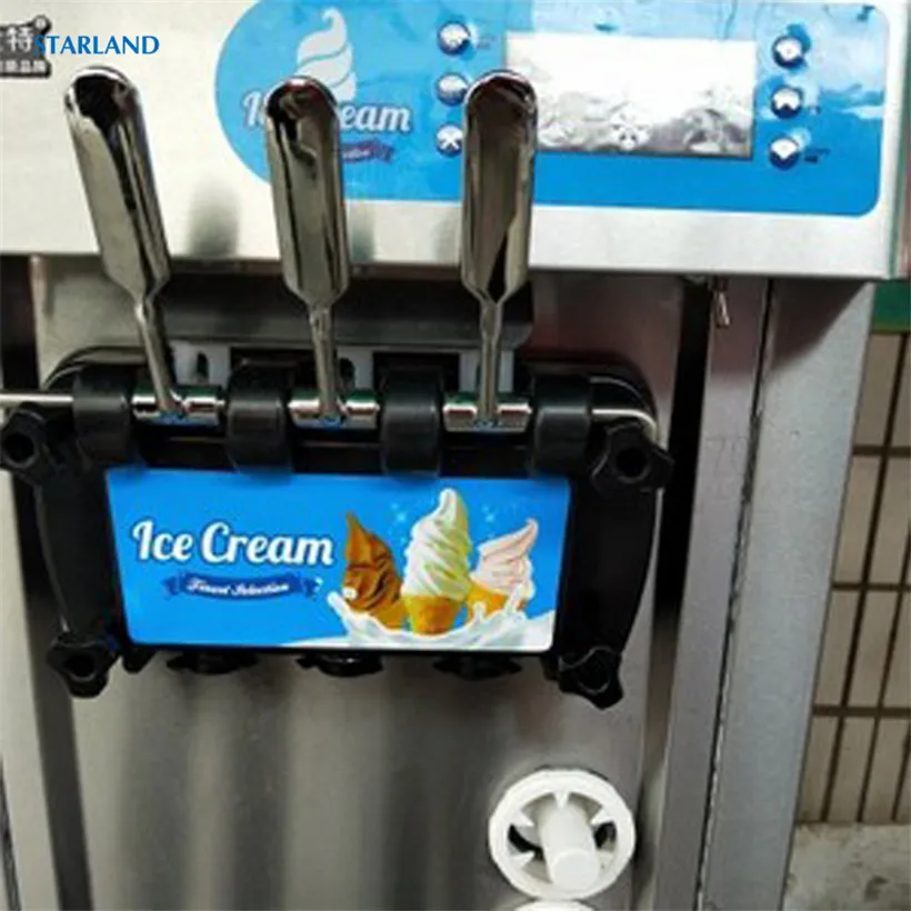 3 في 1 حقيبة ليتل ستارز الخماسي على شكل النمذجة قبعات قطع غيار آيس كريم ناعم القوام آلات فوهة الأغطية القطر الداخلي 28 مللي متر