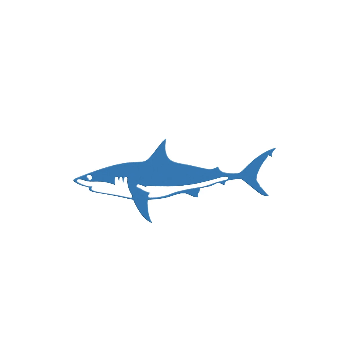 Small Size Shark Pattern Metal Cutting Dies Craft Paper Cutter Mold For Scrapbooking Photo Album Clipart Decorating