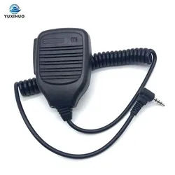 New 1Pin 3.5mm Handheld Speaker PTT Mic Microphone for Baofeng BF-T1 T8 U9 UV-3R Plus Yaesu VX-3R 5R 10 VX3R VX5R VX180 Radio