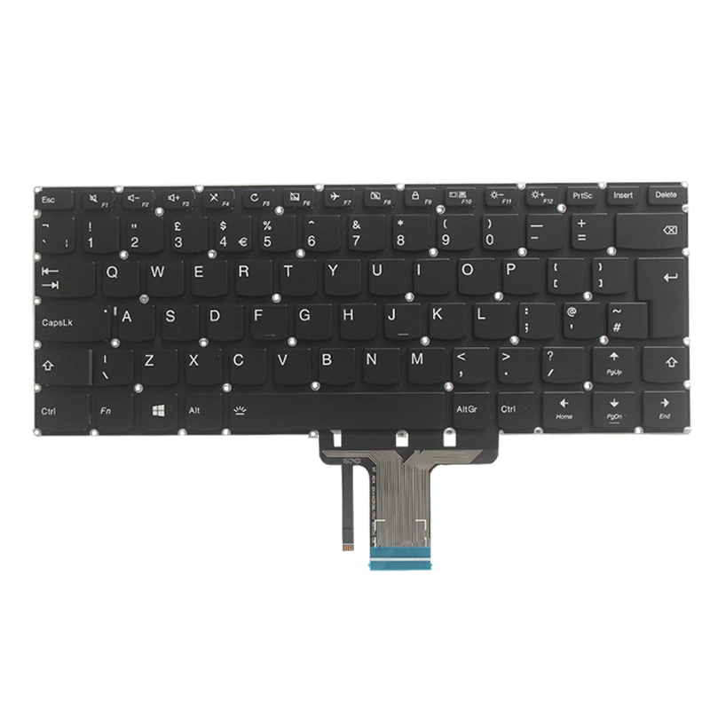 New UK keyboard For Lenovo Yoga 710-14IKB 710-14ISK 710-15IKB 710-15ISK UK laptop Keyboard Backlight