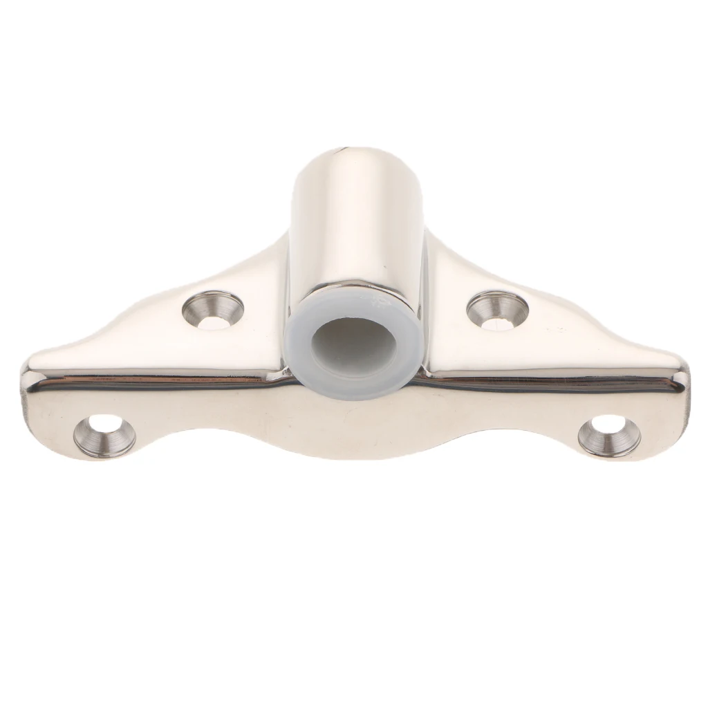 316 Stainless Steel Rowlock/Oarlock Sockets Side Mount 3.93x1.38" for Boats