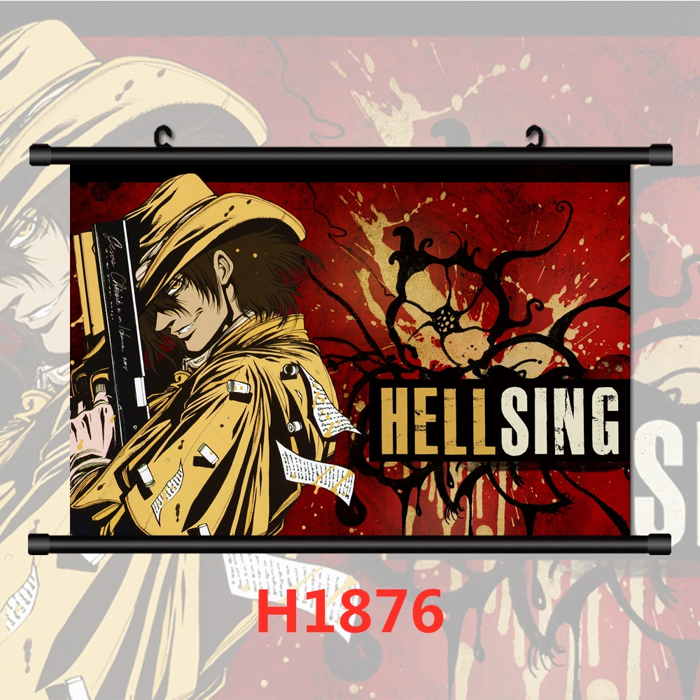 Hellsing Alucard Anime Manga HD Print Anime Posters Canvas Painting Wall Poster Wall Decor Posters Wall Art Picture Home Decor