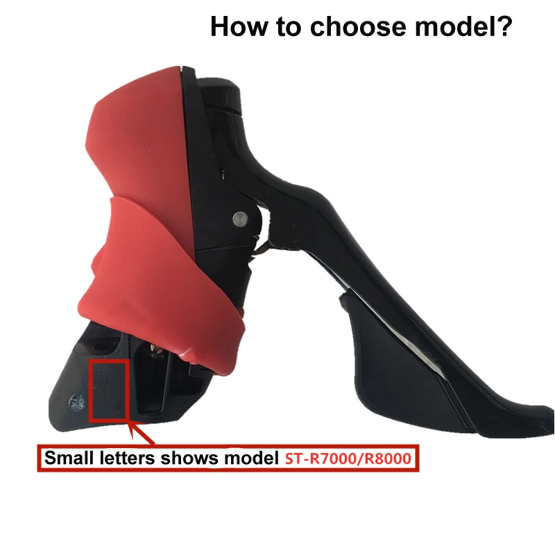 Generic Road Bike Shift Brake Lever Covers Bicycle Silicone Bracket For ST-R8000 ST-R7000 Hoods for Shimano R7000 R8000 Shifters