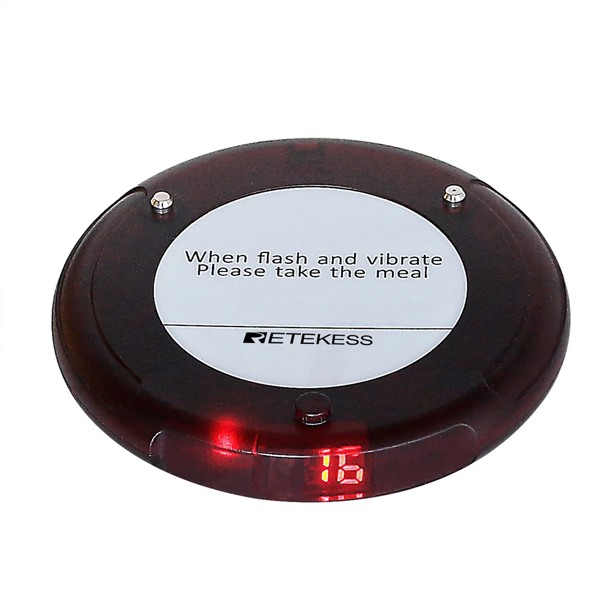 RETEKESS TD163 Restaurant-Pager Drahtloses Rufsystem mit platzsparendem Vibrationsalarm bei niedrigem Batteriestand für Food Trucks und Cafés – Detail 19