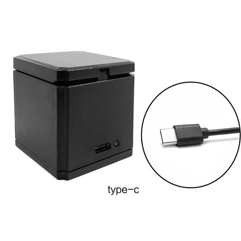 For GoPro 8 Accessories Three/Dual Ports USB Battery Box Charger + Type-C Cable for Go Pro Hero 8 7 6 5 Black Action Camera