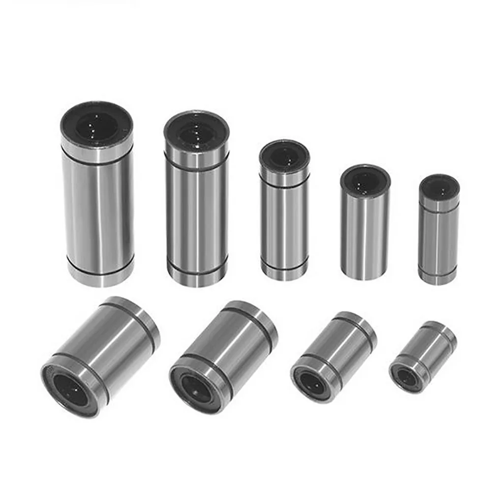 LM8UU LM10UU LM16UU LM6UU LM12UU LM3UU Boccola Lineare 8 millimetri CNC Cuscinetti Lineari Per Aste Liner Ferroviarie Albero Linear 3D stampanti Parti