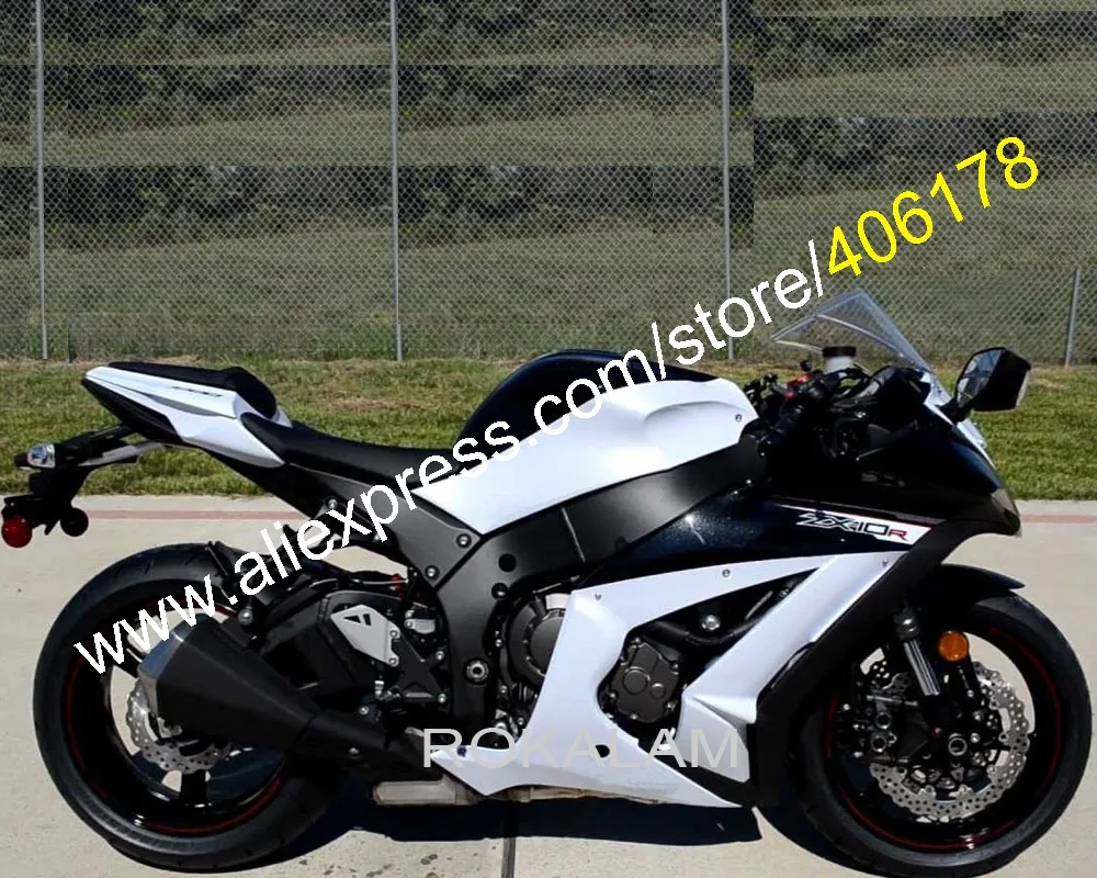 

For Kawasaki Ninja ZX-10R 11 12 13 14 15 ZX 10R ZX10R 2011-2015 ZX 10R ABS Motorbike Fairing Kit (Injection Molding)