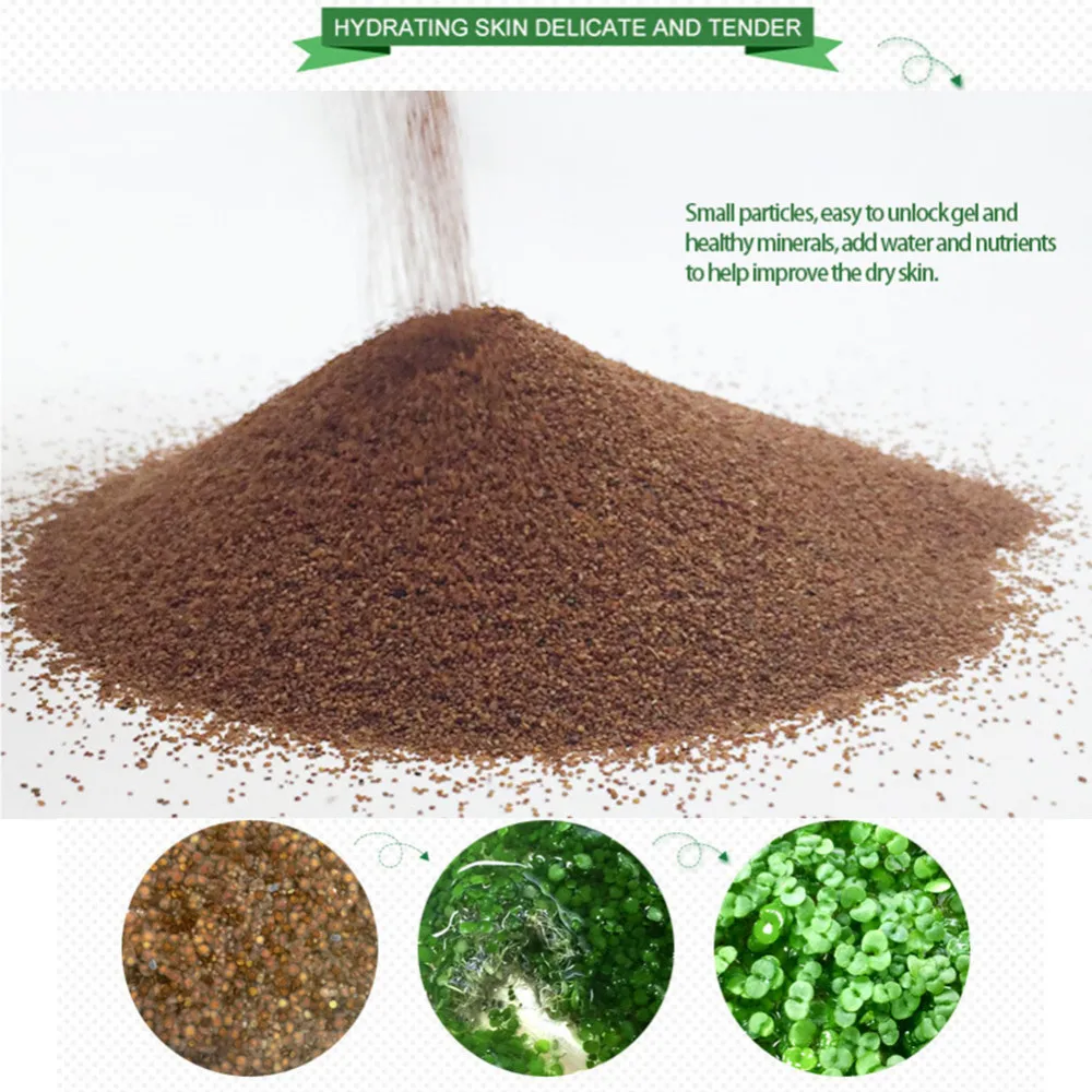 450g Facial Mask Natural Seaweed Mask Granules Powder Collagen Beauty Mask Anti Aging anti wrinkle Whitening Moisturizing Face