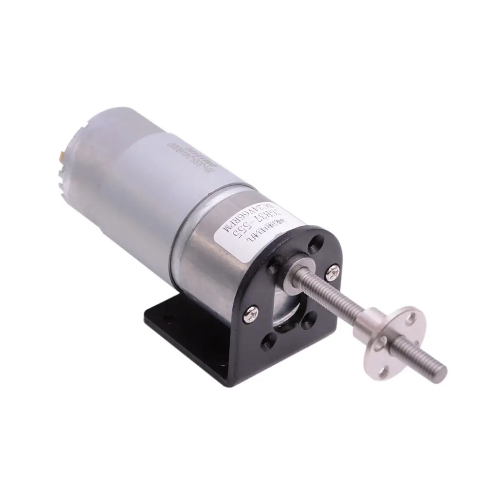 

JGB37-555 miniature DC gear motor 12V24V high-power, high-torque, low-speed forward and reverse motor with flange and bracket sc