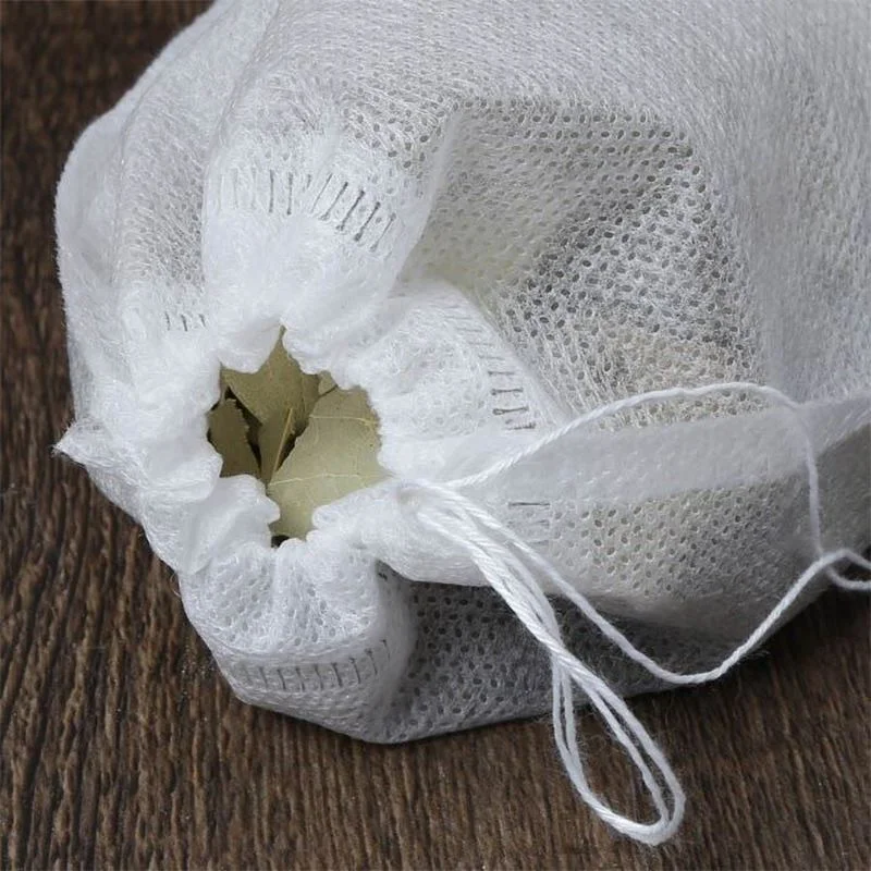 20/50/100Pcs Food Grade Tea Bag non-woven drawstring filter bag used to make tea soup seasoning bag filter Kitchen Supplies