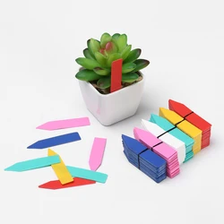 100PCS Greenhouse Waterproof Plants Seedling Label Garden Tools Classification Plastic Tags Marker Nursery Pot for Home Garden