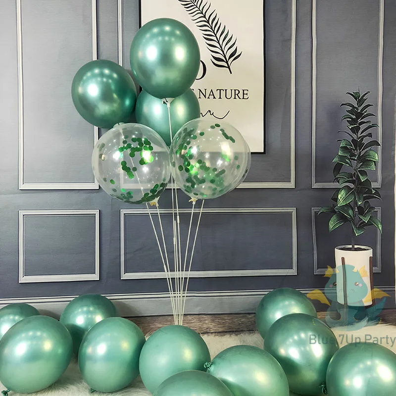 Balão de metal com lantejoulas brilhantes, 12 polegadas, casamento, aniversário, celebração, decoração, proposta, festa, feriado, acessórios, bola de arco