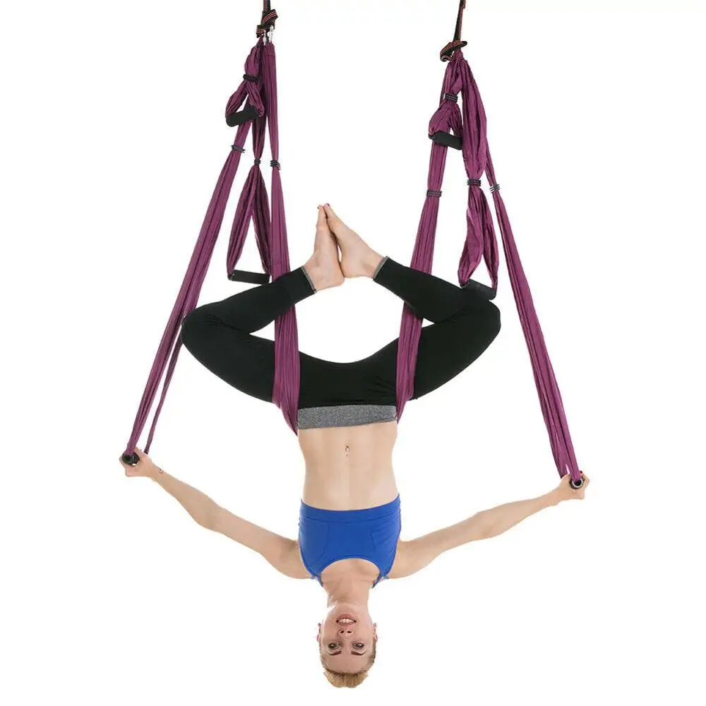 Yoga Hammock Anti Gravity Ultralight Parachute Nylon Aerial Yoga Swing hammock Unmissable Fitness Equipment Home Gym