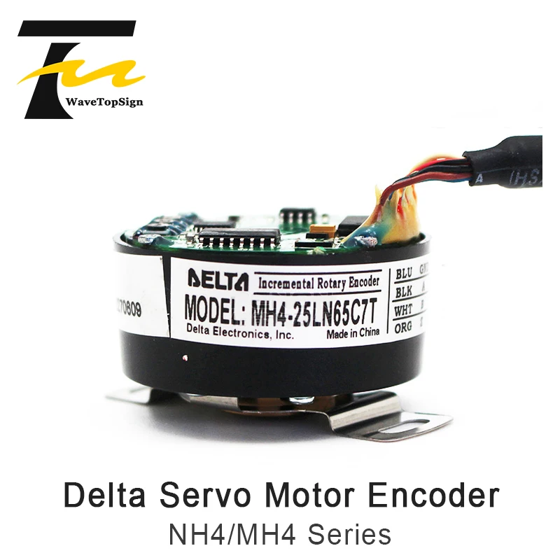 

WaveTopSign Servo Motor Encoder NH4-17LS65C7T MH4-25LN65CAD NH4-20LS65C7T Match With Delta Servo Motor