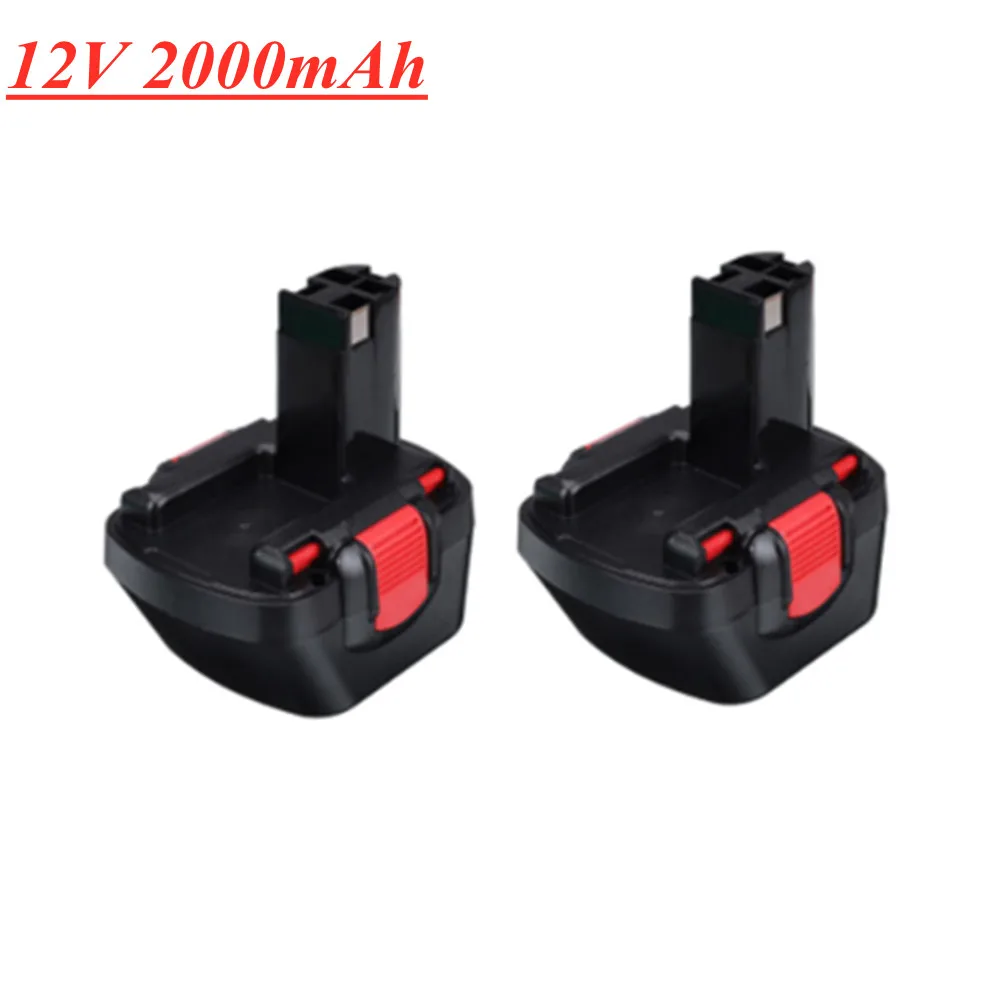 For BOSCH 12V 2000mah PSR 1200 NiCD battery GSR 12V 2.0AH AHS GSB GSR 12 VE-2 BAT043 BAT045 BAT046 BAT049 BAT120 BAT139