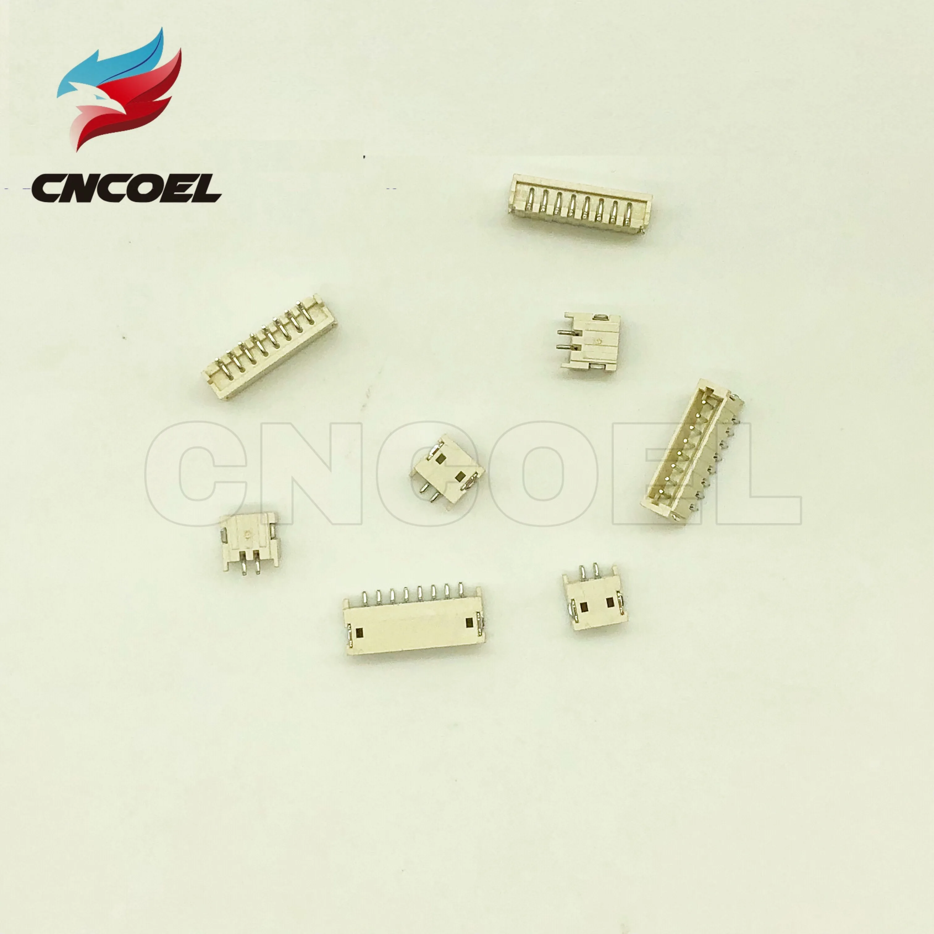 20pcs ZH1.5 connector 2P/3P/4P/5P/6P/7P/8P/9P/10P/12P 1.5mm Horizontal smd Socket 1.5mm Pitch Patch Plug Connector SMT SMD