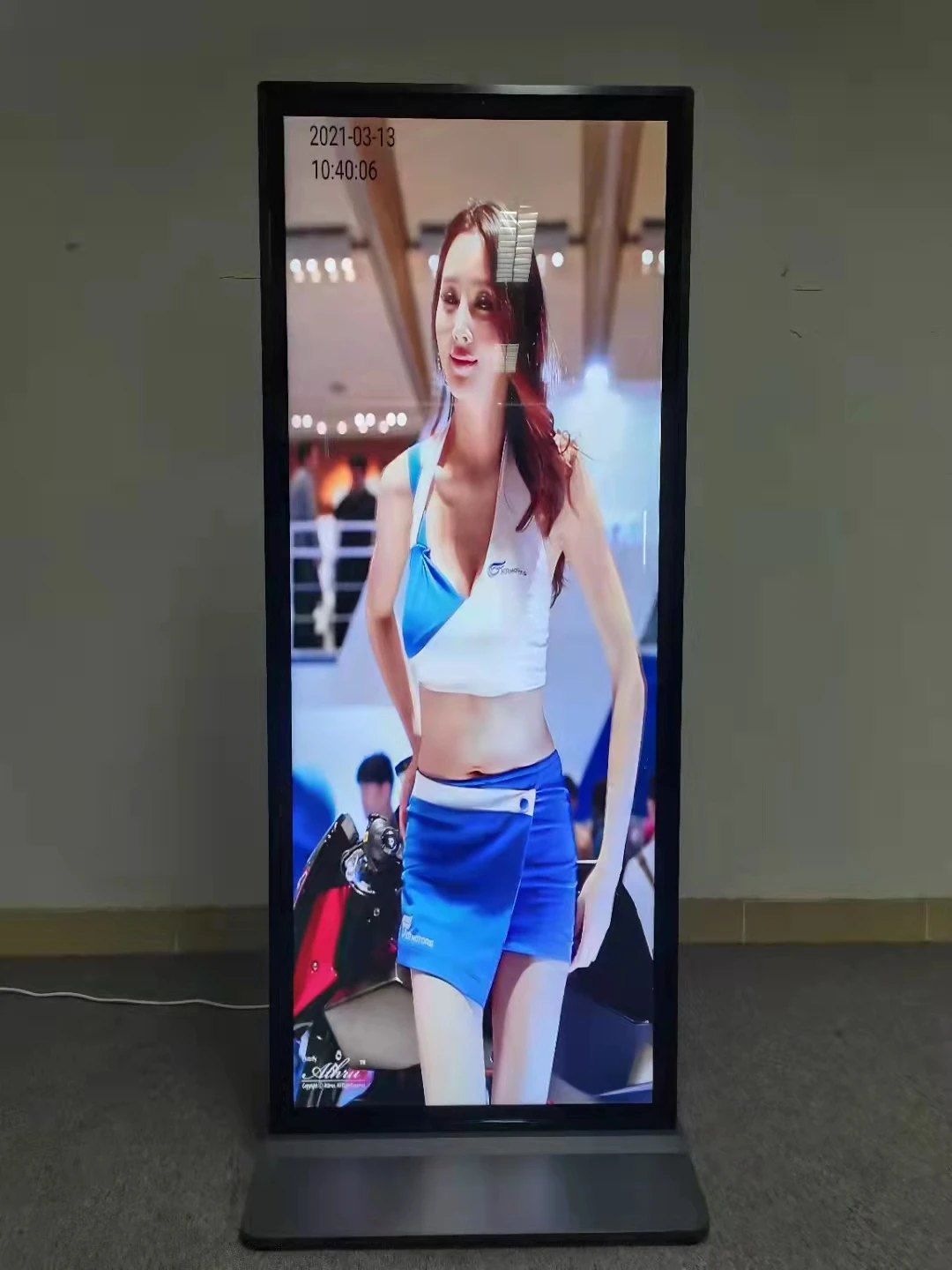 38''48 ''58'' بوصة داخلي الوسائط المتعددة الرقمية لافتات الإعلان شاشة عرض lcd لمركز التسوق