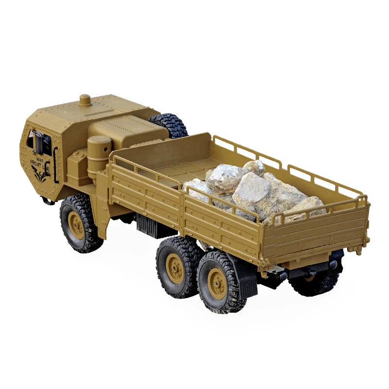 JJRC Q75 RC Car 1:16 6WD 2.4G Radio Control Military Toys Remote Control Car Trucks Off-Road Trucks Crawler Toys for Children