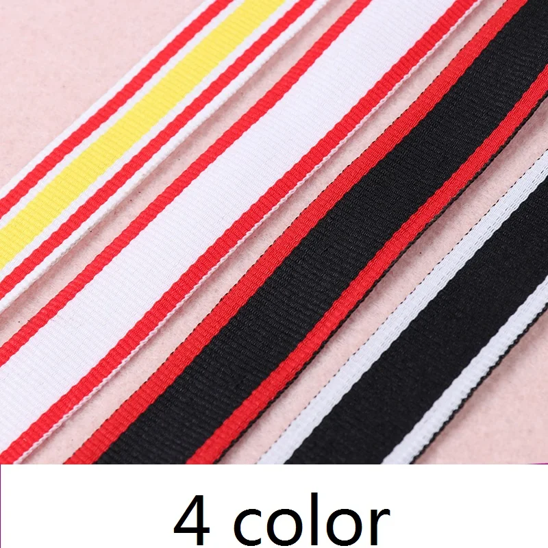 

10M 20-40mm Yellow Red Black White printed fabric grosgrain Ribbons bias tape Sewing supplies Accessories christams decoration