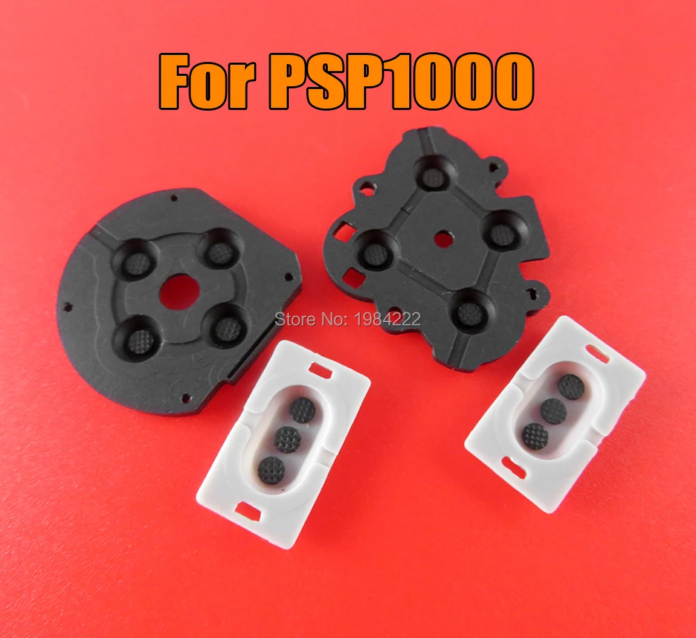 30sets/lot Silicone Rubber Conductive Contact Button D-Pad Pads Repair For PSP1000 PSP 1000 Controller OCGAME