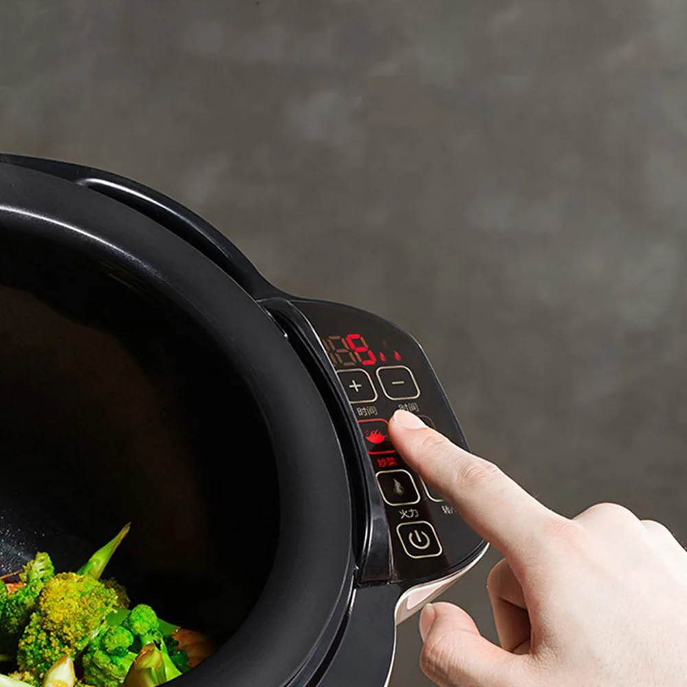 Robot de cocina automático de 6L, multicocina comercial, máquina de cocina de arroz frito, Robot inteligente