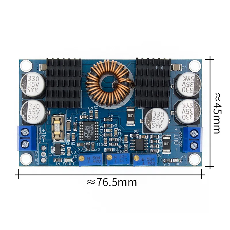 LTC3780EG LTC3780 DC-DC 5-32V to 1V-30V 10A Automatic Step Up Down Regulator Charging Module Power Supply Boost