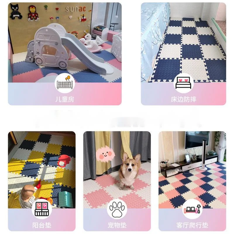 Baby Crawling Mat Play Carpet Puzzle Educational Toys For Kids EVA Soft Exercise Floor Carpet Rug Climbing Pads Play Mat 30x1CM