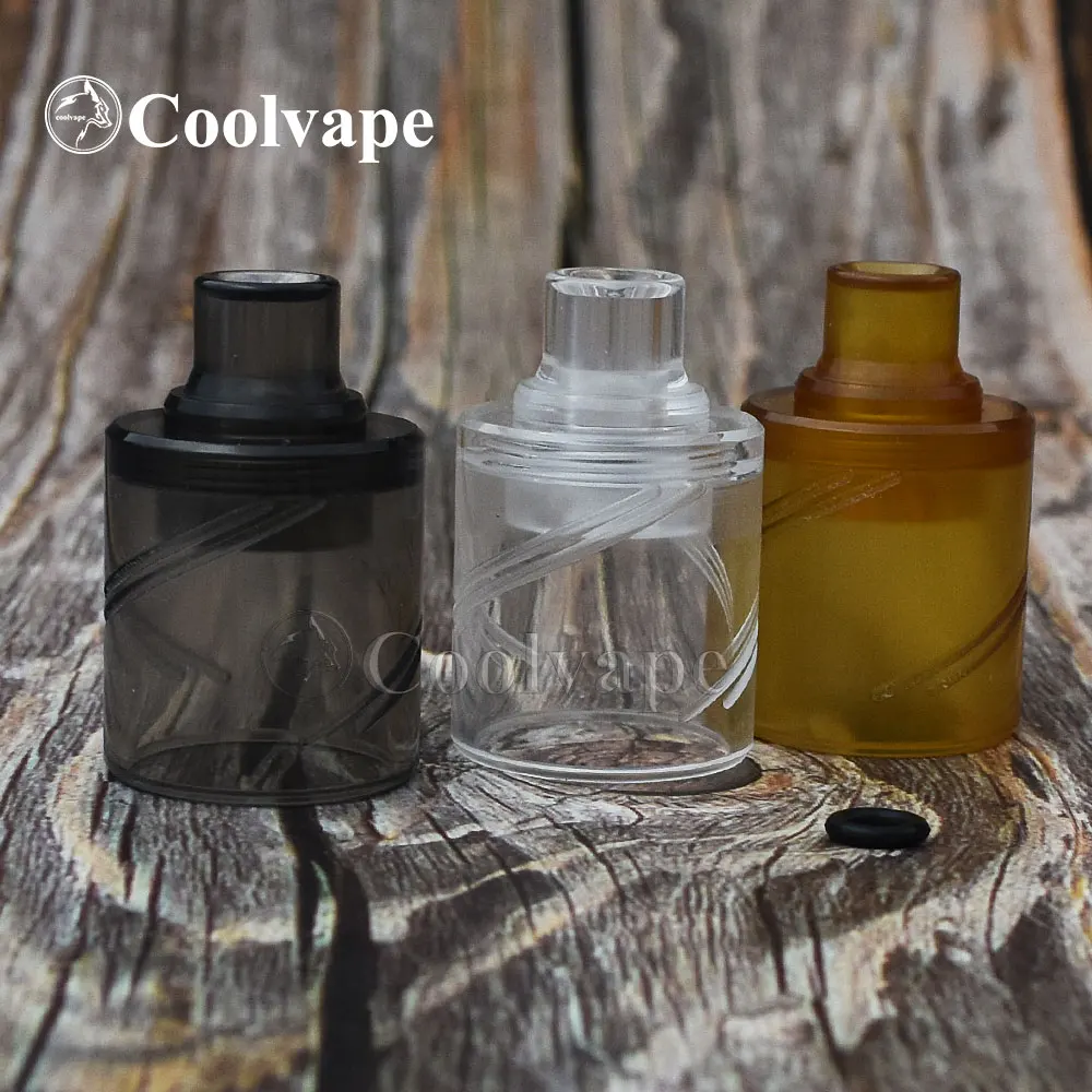 Nóng Coolvape Bellcap Cho Yftk Kayfun Thủ RTA Lấp Đầy Bellcap Với Drip Tip Vape 22Mm Dung Tích 2.5Ml E-Ecigarette Phụ Kiện