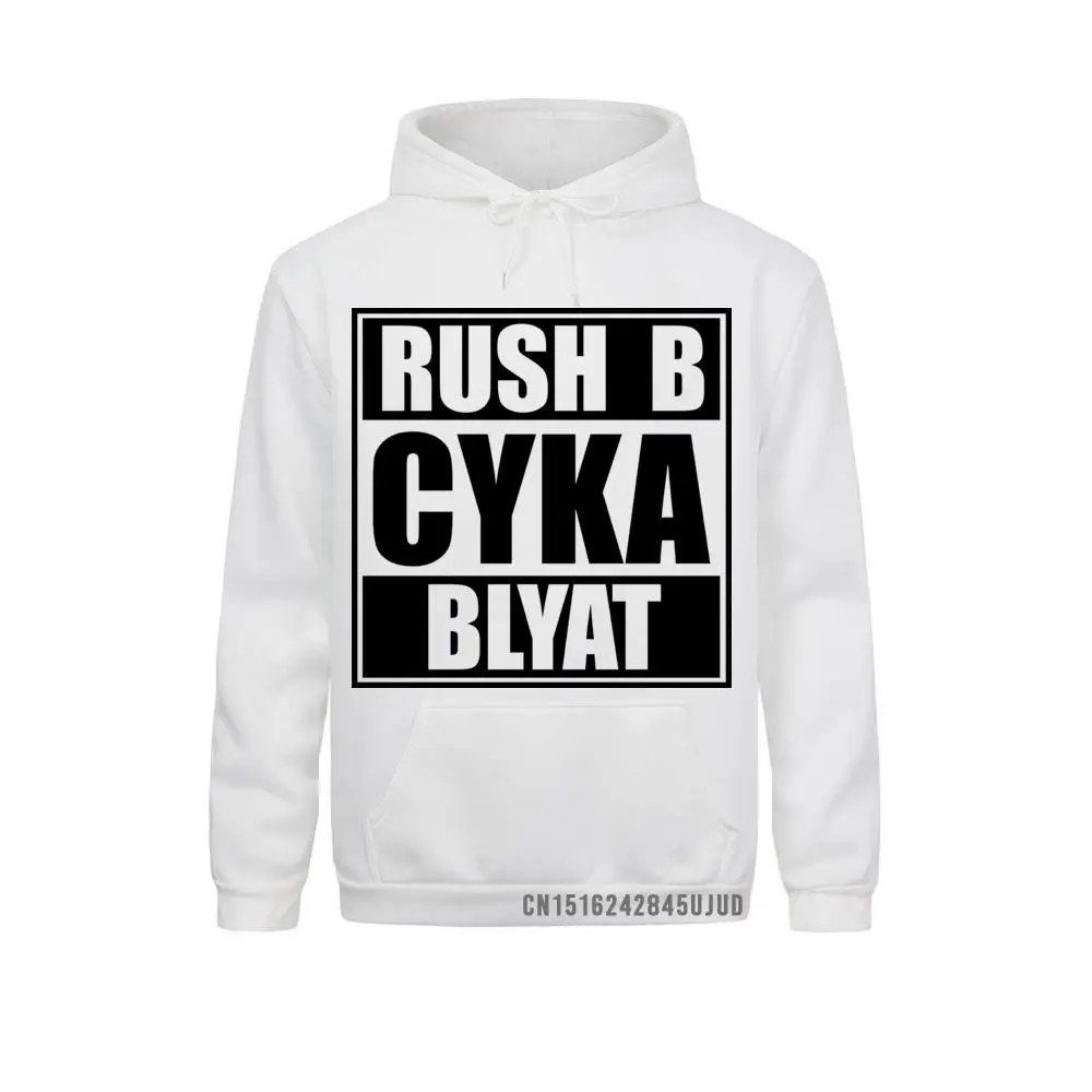 

Men's Sweatshirt Russian Gamer Cyka Blyat Rush B Cs Go Funny Artsy Mens Sportswear Hip Hop Streetwear New Arrival Male Clothes