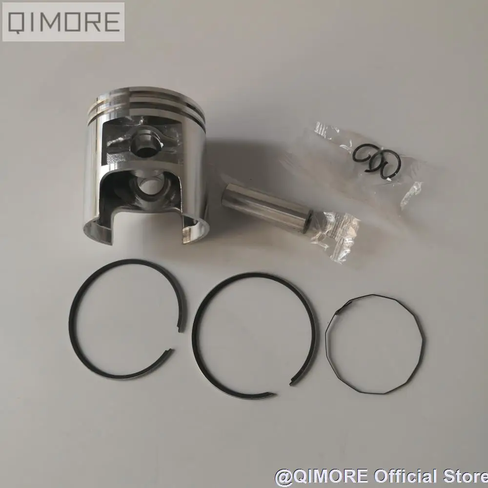 43mm Piston Ring Set for Scooter Moped D1E41QMB TB50 TB60 GEELY 50 QINGQI MULAN QM50QT-B2 RAN 2 RAN2