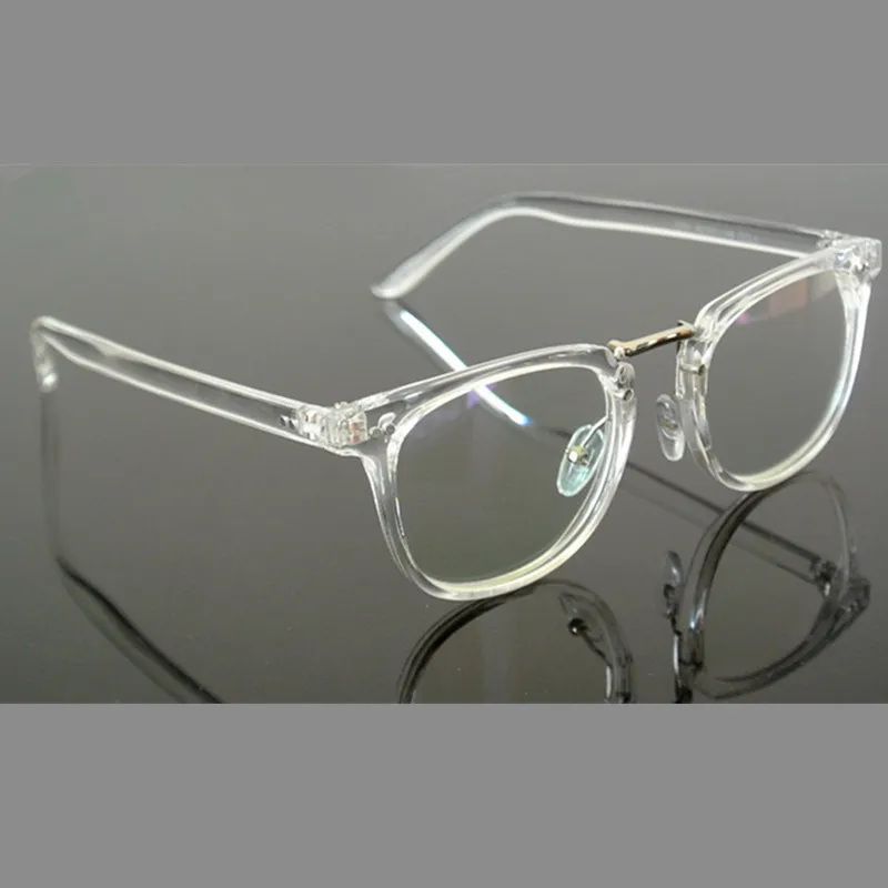 Transparent Clear Reading Glasses Full Rim Readers Retro Glasses  +50 +75 +100 +125 +150 +175 +200 +225 +250 +275 +300 +325 +350