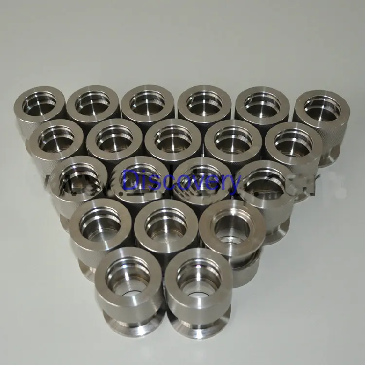 Stainless Steel Quartz Pipe Joint KF16 KF25 Flange Connection Quartz Pipe Joint