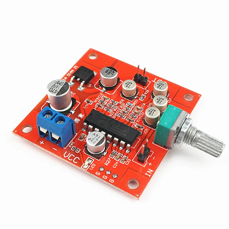 1PCS PT2399 microphone reverberation board karaoke reverberation board without preamplifier function module effect beyond M65831