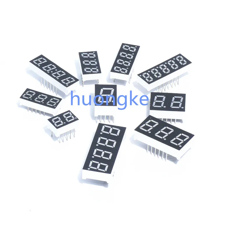 

10pcs/lot digital tube led display 4Bit Common Cathode / Anode 0.28 0.36 0.4 0.56 inch 7 segment for arduino led display