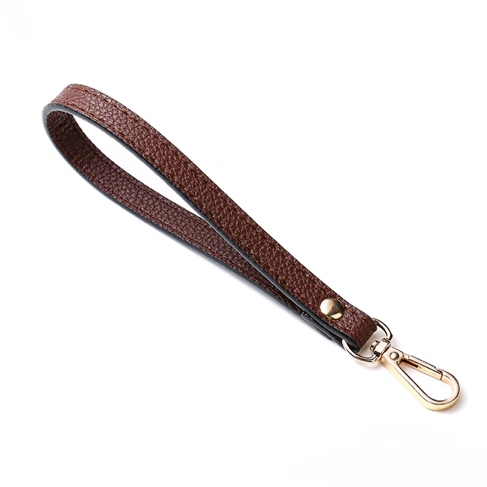 Vrouwen Eenvoudige Handvat Purse Bag Riem Vervanging Effen Kleur All-Match Clutch Bag Strap Portemonnee Riem Vrouwen Pols Zak band