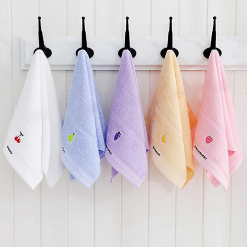 45x25CM Soft Thick Non-Shed Washcloth Chidren Female Male Household Small Cartoon Towel Wholesale Wash Face