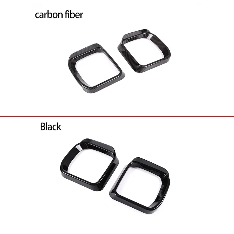 For Land Rover Defender 90 110 2020-2024 ABS Car Exterior Mirror Rain Eyebrow Frame Decorative Sticker Car Accessories