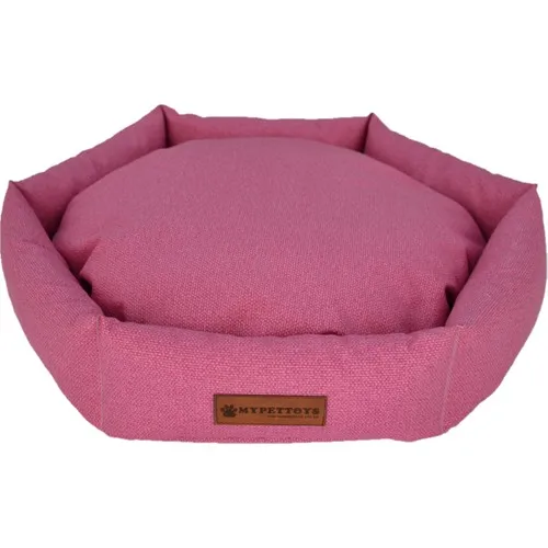 Mypettoys Bella Cat Dog Bed 60 X60X14CM Lilac