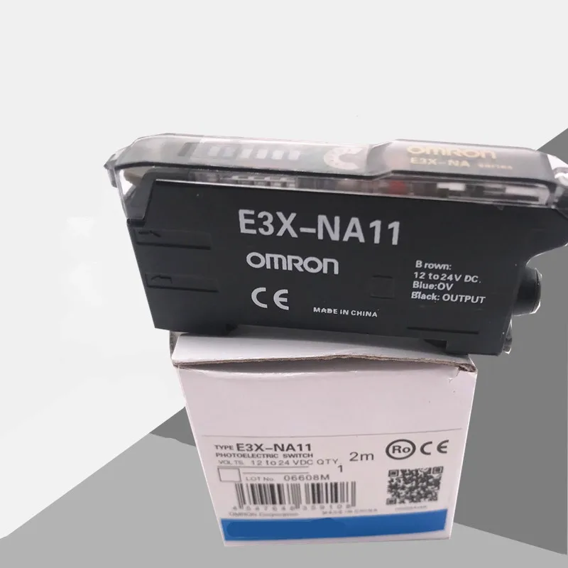 

E3X-NA11 NPN Оптоволоконный усилитель Датчик Фотоэлектрический датчик Индуктивный датчик приближения