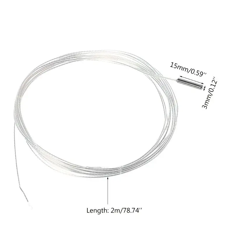 2022 nuovo PT1000 3mm * 15mm sonda 1/3DIN sensore di temperatura resistenza al platino RTD 2m 2 fili