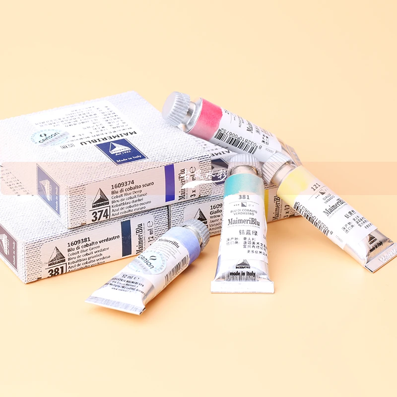 Maimeri Watercolor 12ml  Per Tube R Beautiful Blue Hummingbird