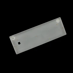 60% Acrylic Case 61 64 ANSI ISO GK61 GK64 QMK VIA Underglow PCB CNC Alu Plate For 60%Mechanical Keyboard Minila GH60