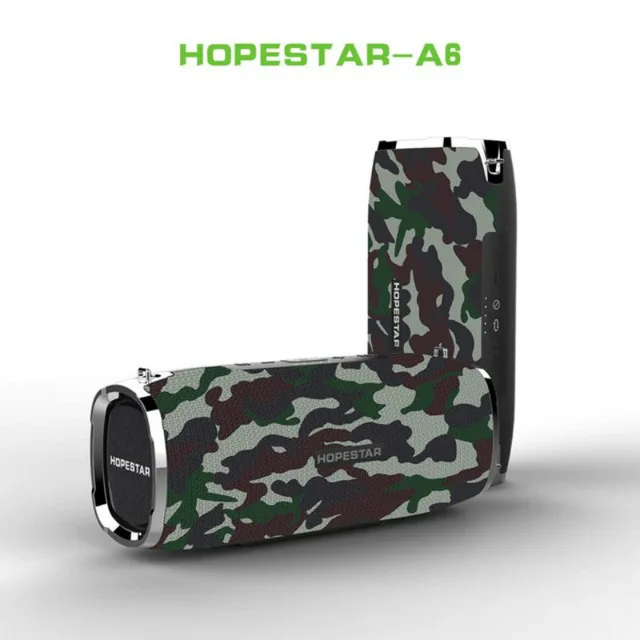 

35W HOPESTAR A6 Super Bass Portable Speakers High power Waterproof Bluetooth Speaker Column Acoustic System Subwoofer BoomBox