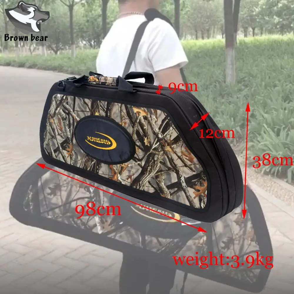 

Archery Hard Camouflage Compound Bow Storage Bag Carry Handle Shoulder Backpack Bow Case Holder Arrow Quiver for Hunting Outdoor